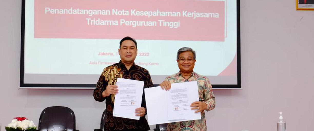 Penandatanganan Nota Kesepahaman UBK dengan UAI
