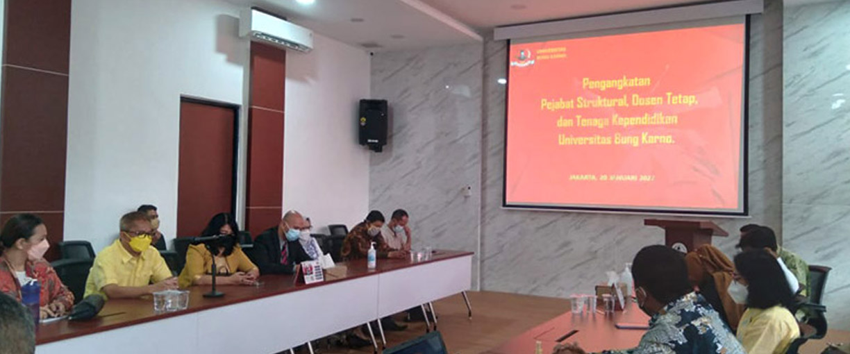 Pengangkatan Pejabat Struktural, Dosen Tetap dan Tenaga Pendidikan