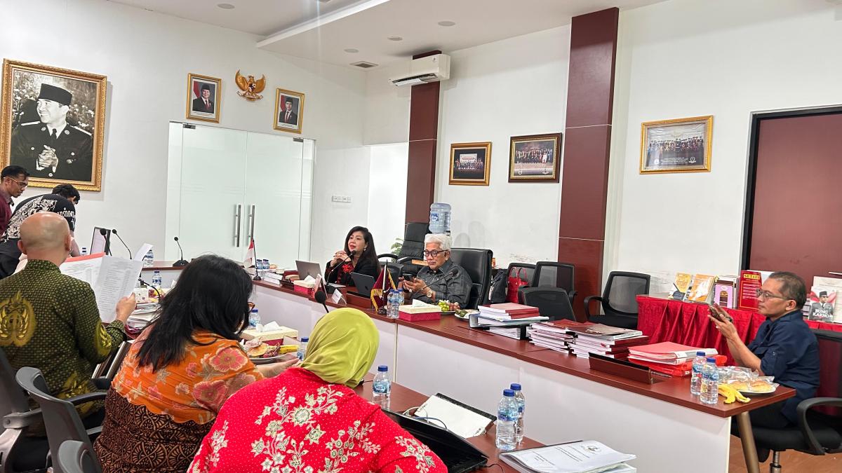 Kegiatan Asesmen Lapangan Akreditasi Program Studi Magister Hukum Universitas Bung Karno