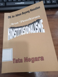 Image of Arus Pemikiran Konstitusionalisme