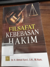 Image of Filsafat Kebebasan Hakim
