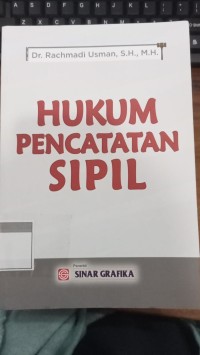 Image of Hukum Pencatatan Sipil