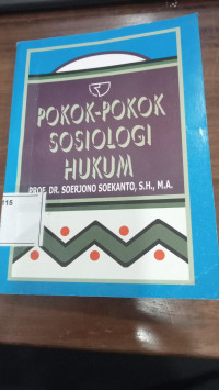 Image of Pokok-Pokok Sosiologi Hukum