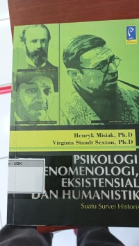 Image of Psikologi Fenomenologi Eksistensial Humanistik