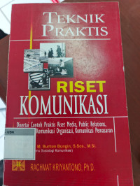Image of Teknik Riset Komunikasi